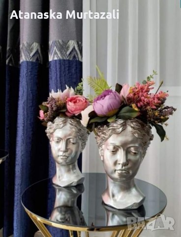 Декорация глава богиня , снимка 5 - Саксии и кашпи - 33040768
