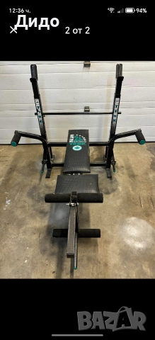 Сгъваема фитнес лежанка 