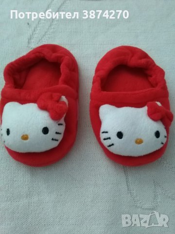 Пантофи Hello Kitty размер 25-26, снимка 1 - Детски пантофи - 43146626