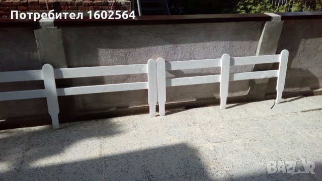 Ограда, снимка 2 - Градински мебели, декорация  - 28875907