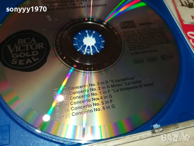 JAMES GALWAY CD 2103251614, снимка 18 - CD дискове - 49586469