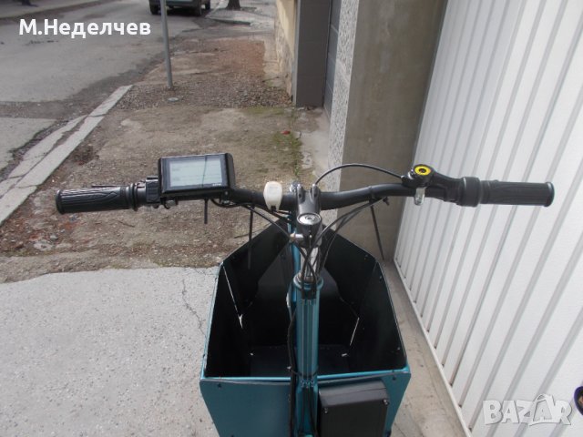 Карго електрически велосипед 20"-МОЖЕ И БЕЗ БАТЕРИЯ-1170ЛВ., снимка 3 - Велосипеди - 39890626