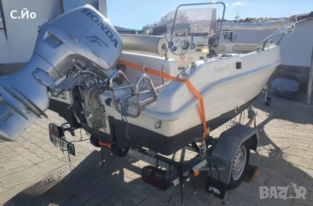 Лодка с двигател 50к.с Beluga 430, снимка 4 - Воден транспорт - 51588048