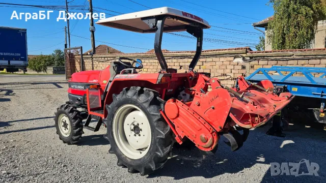 Японски трактор Mitsubishi MT251 с фреза, 25 кс, 4x4, АграБГ Джолев, снимка 4 - Селскостопанска техника - 47704882