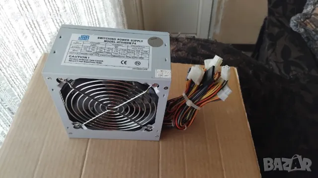 Компютърно захранване 460W JAR ATX460W P4 Switching Power Supply 120mm FAN, снимка 2 - Захранвания и кутии - 48963601