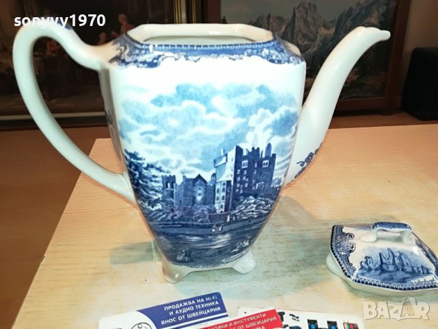 johnson bros england-порцелан ретро чайник-made in england 2504231706, снимка 5 - Антикварни и старинни предмети - 40484371