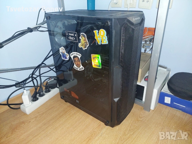 Геймърски Компютър RTX 3080, i7-12700F, 32GB DDR5 RAM, MSI MAG B660M, снимка 3 - Геймърски - 52585560