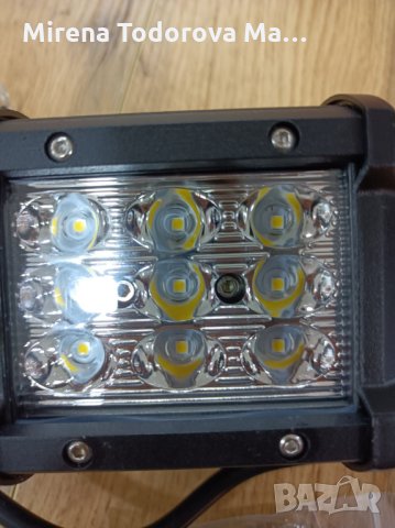 4 инчова 54W силна LED лампа 10-30V , снимка 3 - Други - 34969785