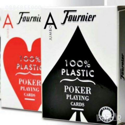 Карти за игра Fournier 2800 - 100% plastic нови, снимка 1 - Карти за игра - 26502675