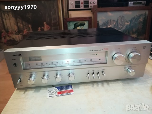 PHILIPS 22AH682/29 RECEIVER-MADE IN JAPAN-ВНОС SWISS N1201241034, снимка 2 - Ресийвъри, усилватели, смесителни пултове - 43772023