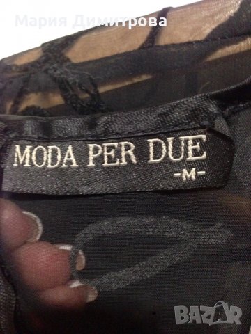 Модерен топ Moda per due с рози, снимка 6 - Потници - 38089878