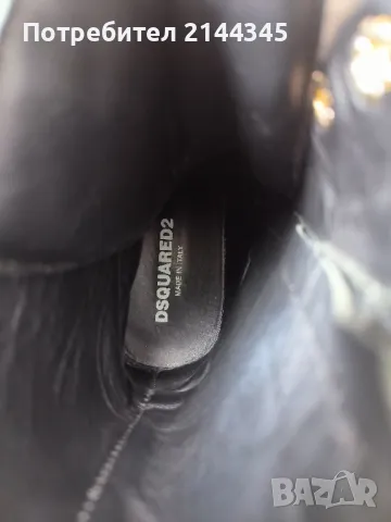 DSQUARED2
Branded leather boots номер 38, снимка 8 - Маратонки - 48307933