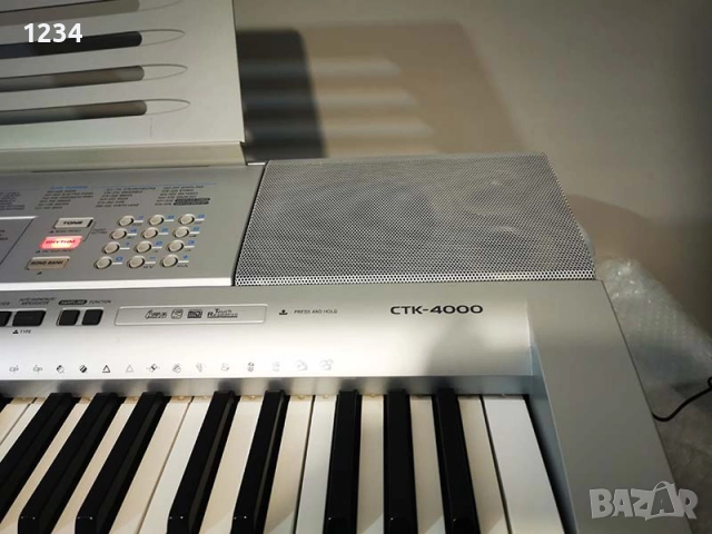 синтезатор клавир CASIO CTK-4000 пиано 5 октави плътни динамични клавиши и USB, снимка 9 - Аксесоари и консумативи - 52855740