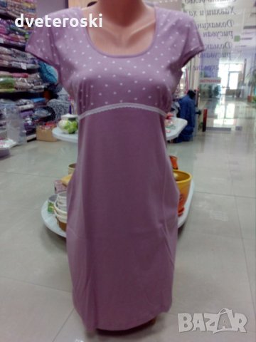 Нощница за лятото М размер с къс ръкав, снимка 8 - Нощници - 26343832