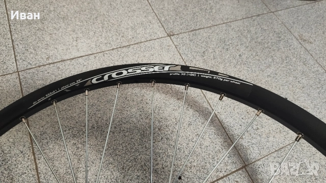 ЗАДНА КАПЛА 26” : CROSSER Х6/ JOYTECH JT 242/ 36Н - UCP спици, снимка 5 - Части за велосипеди - 53484366