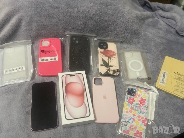 iPhone 15 plus pink, снимка 12 - Apple iPhone - 52794649