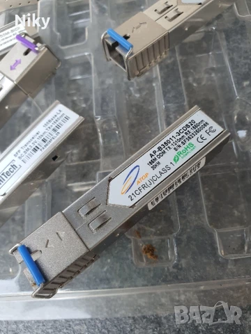 SFP модули , снимка 2 - Мрежови адаптери - 51378475