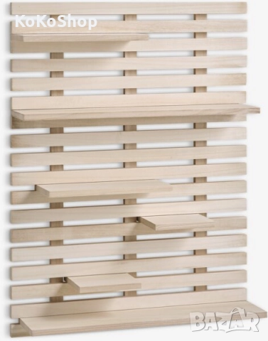 Етажерка-60х80х17 см./стенна етажерка/стенен рафт, снимка 2 - Етажерки - 51945631