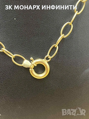 Златен ланец 14К , снимка 6 - Колиета, медальони, синджири - 53050032