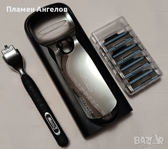 Самобръсначка Gillette Mach 3 , снимка 3 - Други - 52543800