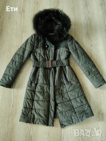 Дамско зимно яке с лисица , снимка 4 - Якета - 53060967