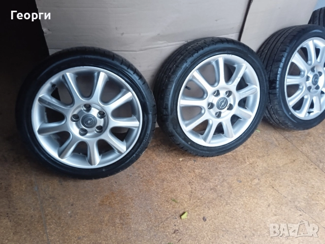 Джанти с гуми 195/45/16 OPEL 5x110, снимка 2 - Гуми и джанти - 52468980