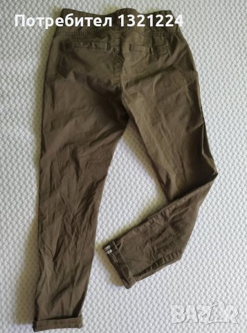 Зеленикаво-кафяв панталон Reserved, снимка 2 - Панталони - 37663846