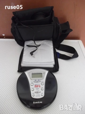 Чанта с високоговорители и дискмен"Euro Line-CD181" работещи