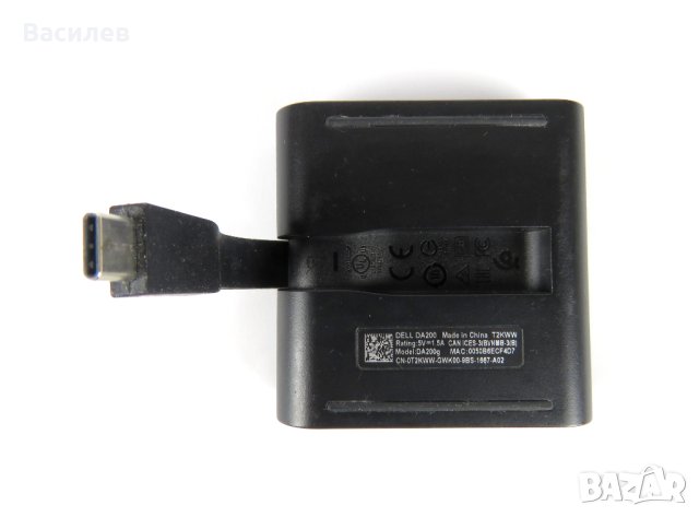Оригинални адаптери DELL - DANARBC084, DA200g, DAYANBC084, снимка 7 - Кабели и адаптери - 42952960