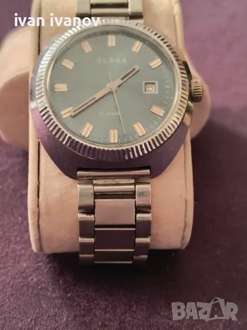 Часовник Слава , снимка 5 - Антикварни и старинни предмети - 49808105