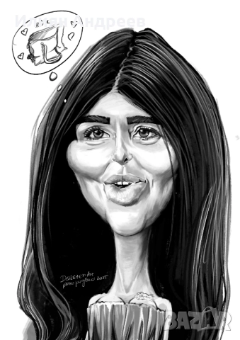 Ръчно рисувани карикатури и шаржове  Disasterart , снимка 3 - Картини - 39218992