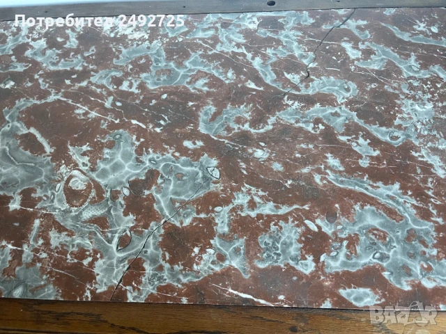 Шкаф антикварен  изцяло дърво дърворезба мрамор плот, снимка 8 - Шкафове - 51042583