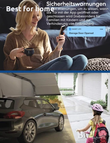 LoraTap Smart Wi-Fi отварачка и контролер за гаражна врата,гласово управление с Alexa , снимка 6 - Друга електроника - 51137818