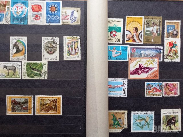 Колекция пощенски марки около 200 бр., снимка 9 - Филателия - 33278795
