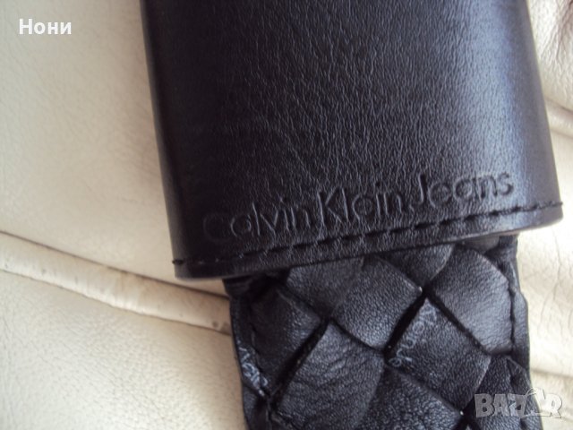 Дамски марков колан на Келвин Клайн , снимка 3 - Колани - 38319698