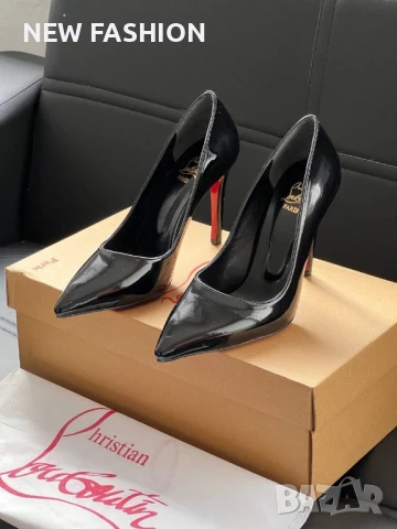 Дамски Обувки 🔥 Cristian LOUBOUTIN , снимка 3 - Дамски обувки на ток - 50302582