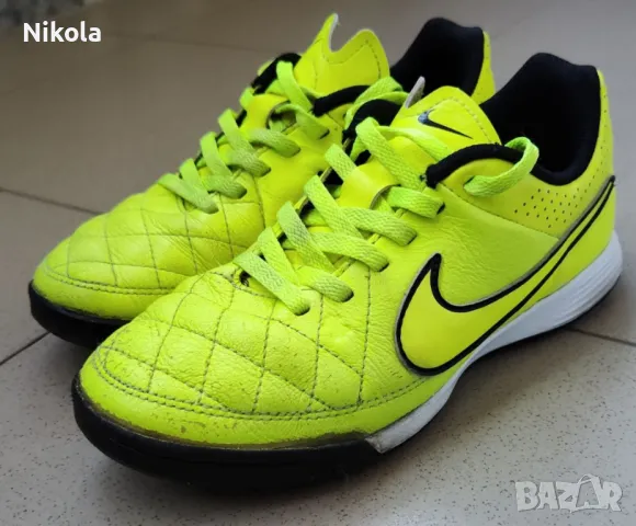 Детски футболни стоножки nike tiempo 34, снимка 1