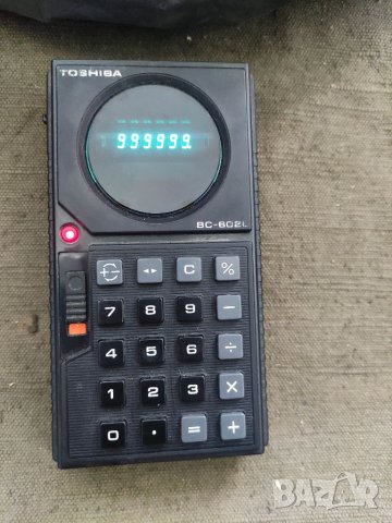 Продавам стар калкулатор Toshiba BC-602L  , снимка 2 - Друга електроника - 37260756