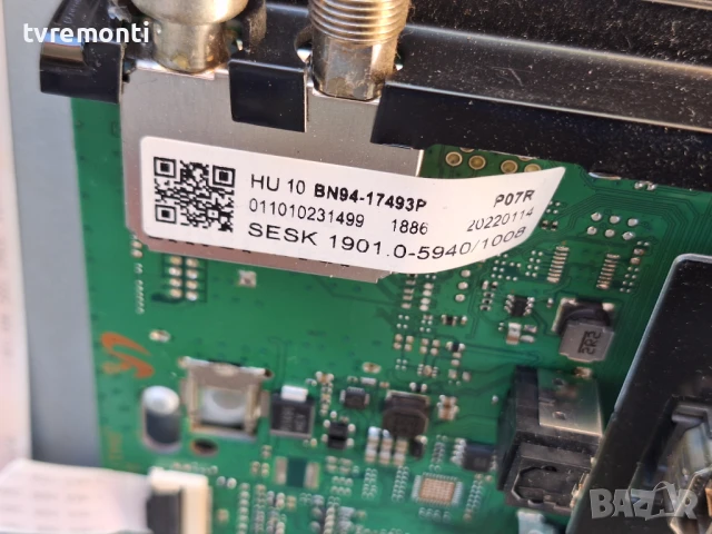 main board BN41-02844D BN94-17493P for 50inc DISPLAY CY-QA050HGPV2V for Samsung QE50Q60AAUXXH борда, снимка 2 - Части и Платки - 50895508