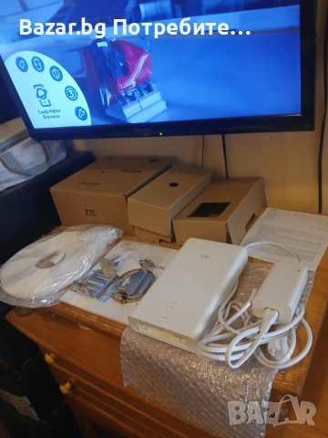 ZTE Бежична Антена На 5G нов , снимка 3 - Рутери - 53358883