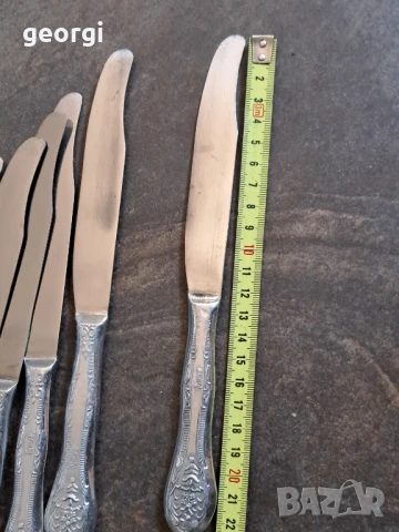 комплект руски ножове за хранене    26/3, снимка 7 - Прибори за хранене, готвене и сервиране - 50809970