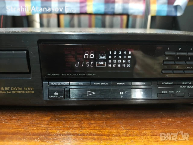 Sony CDP-590 Сиди Плеър, снимка 6 - Други - 50543021