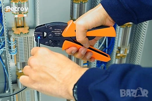 Weidmüller PZ 6 Roto - ТОП PROFI ЧИСТО НОВИ Кримпклещи 0,14-6mm² !!! ORIGINAL - MADE IN GERMANY !!!, снимка 8 - Клещи - 39147992