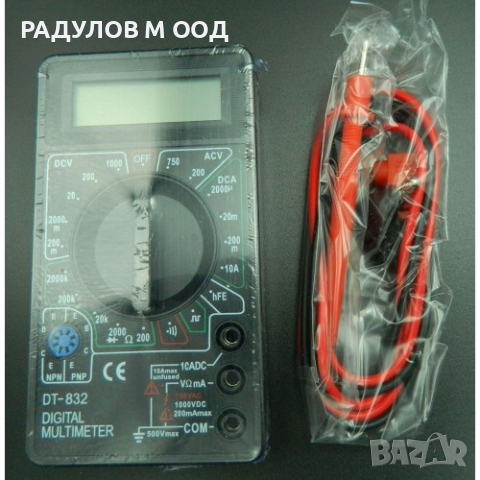 Мултицет DT 832 Звук / 834, снимка 2 - Други инструменти - 44874143