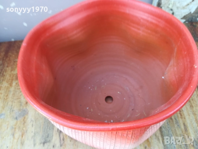 КЕРАМИЧНА САКСИЯ КАШПА 1910251235, снимка 11 - Саксии и кашпи - 52105506