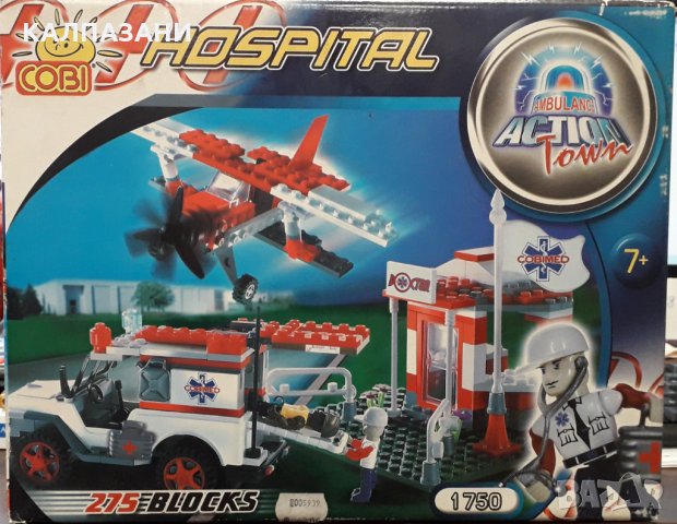 СТРОИТЕЛЕН КОНСТРУКТОР - hospital ambulance action town COBI 005939