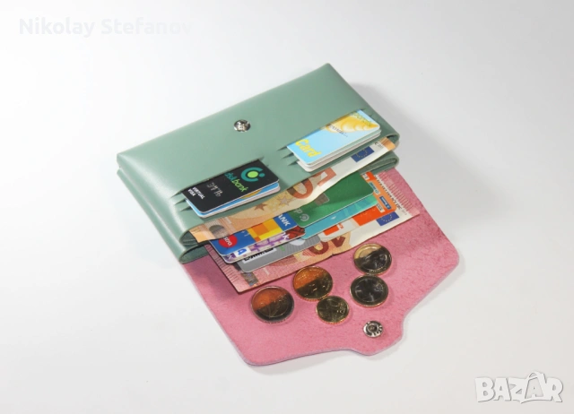 Дизайнерски оригами портфейл, снимка 3 - Портфейли, портмонета - 53249334