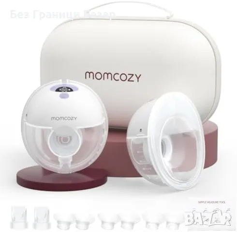 Нова Momcozy M5 Безжична Помпа за Кърма – Удобна, Безболезнена, Лека