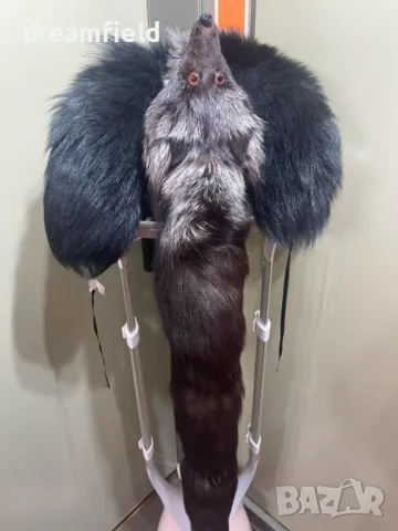 Яки лисица естествен косъм- различни-3 броя, снимка 2 - Шалове - 47805846