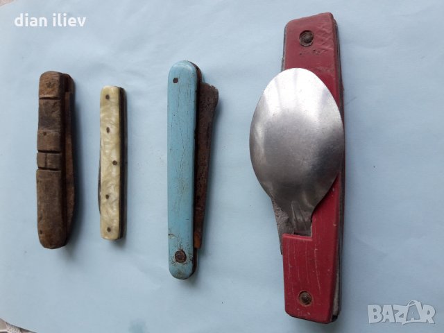 Стара сгъваеми Ножки, снимка 5 - Колекции - 26215611